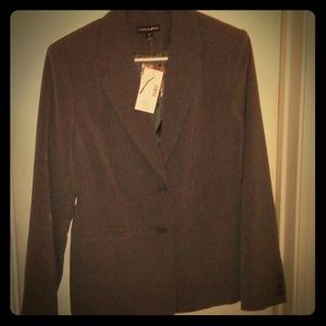 Gray blazer size 10